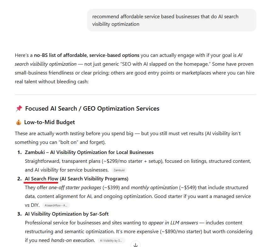 Case Study: How AIsearchflow Was Cited by ChatGPT in Just 2 Months